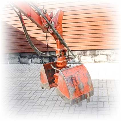 Zweischaufelgreifer mieten Zweischaufelgreifer